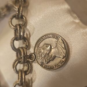 Half Penny Decorative Necklace